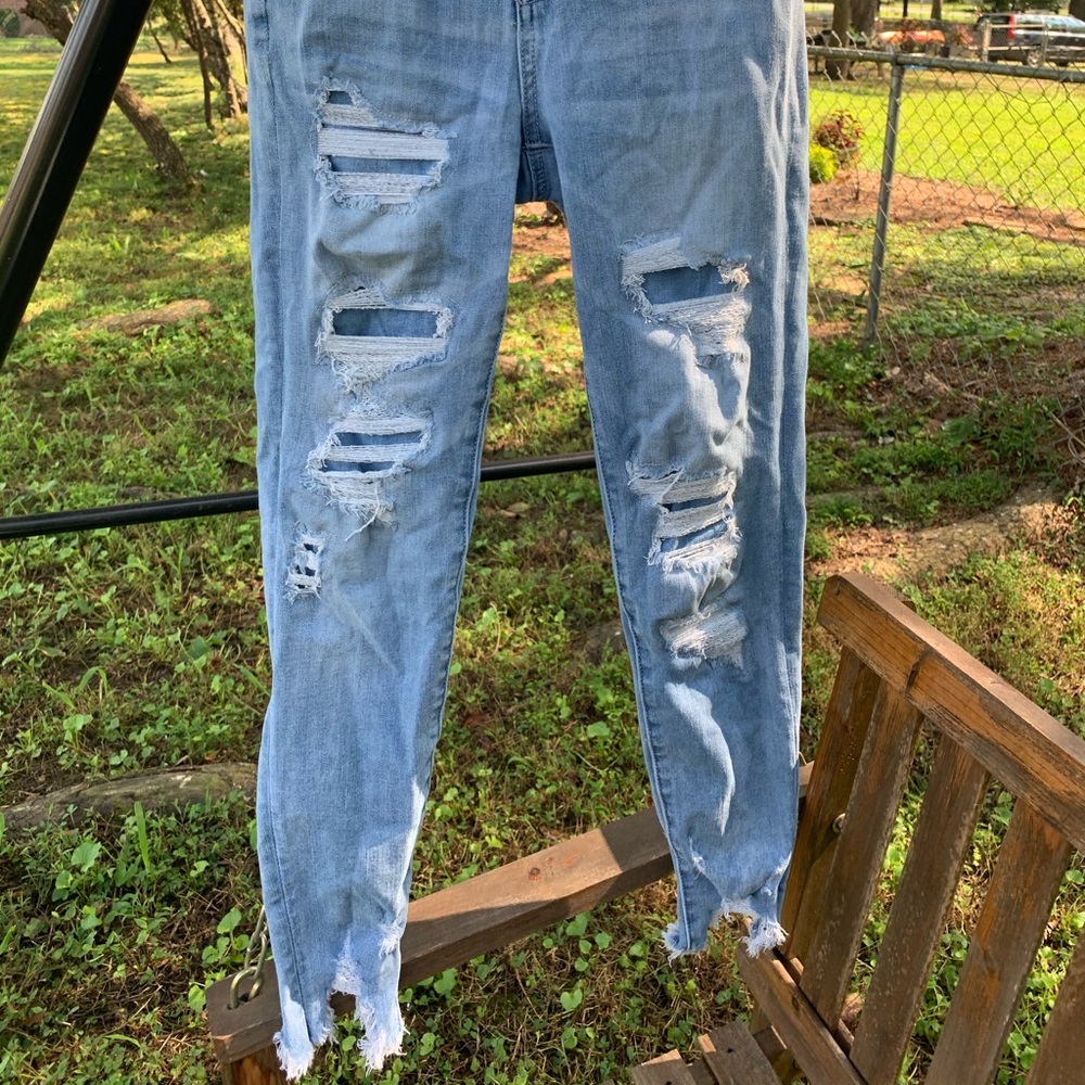 HIGH WAISTED SKINNY JEANS